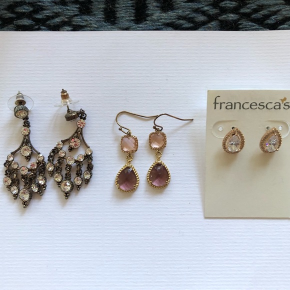 3 pairs of earrings - Picture 5 of 5